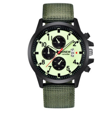 Mens Brand Watches Fashion Nylon Band Military Sports Watch